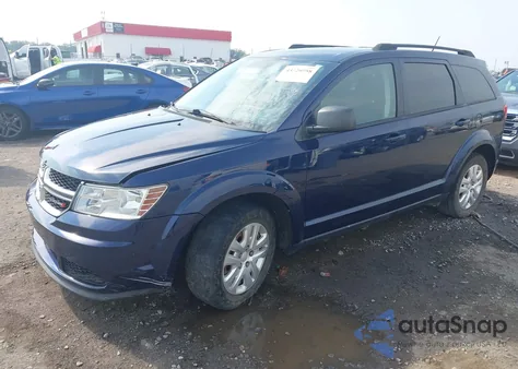 2018 Dodge Journey Se from USA, damaged, VIN 3C4PDCAB3JT183936